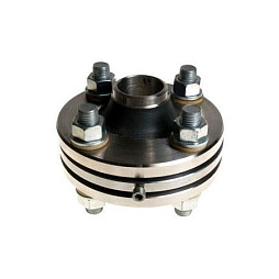 Фланцевое соединение Unisera CN-TB Дн50x1 1/2″ Ру10 с ответным фланцевым кольцом, для труб из ПНД, из полипропилена